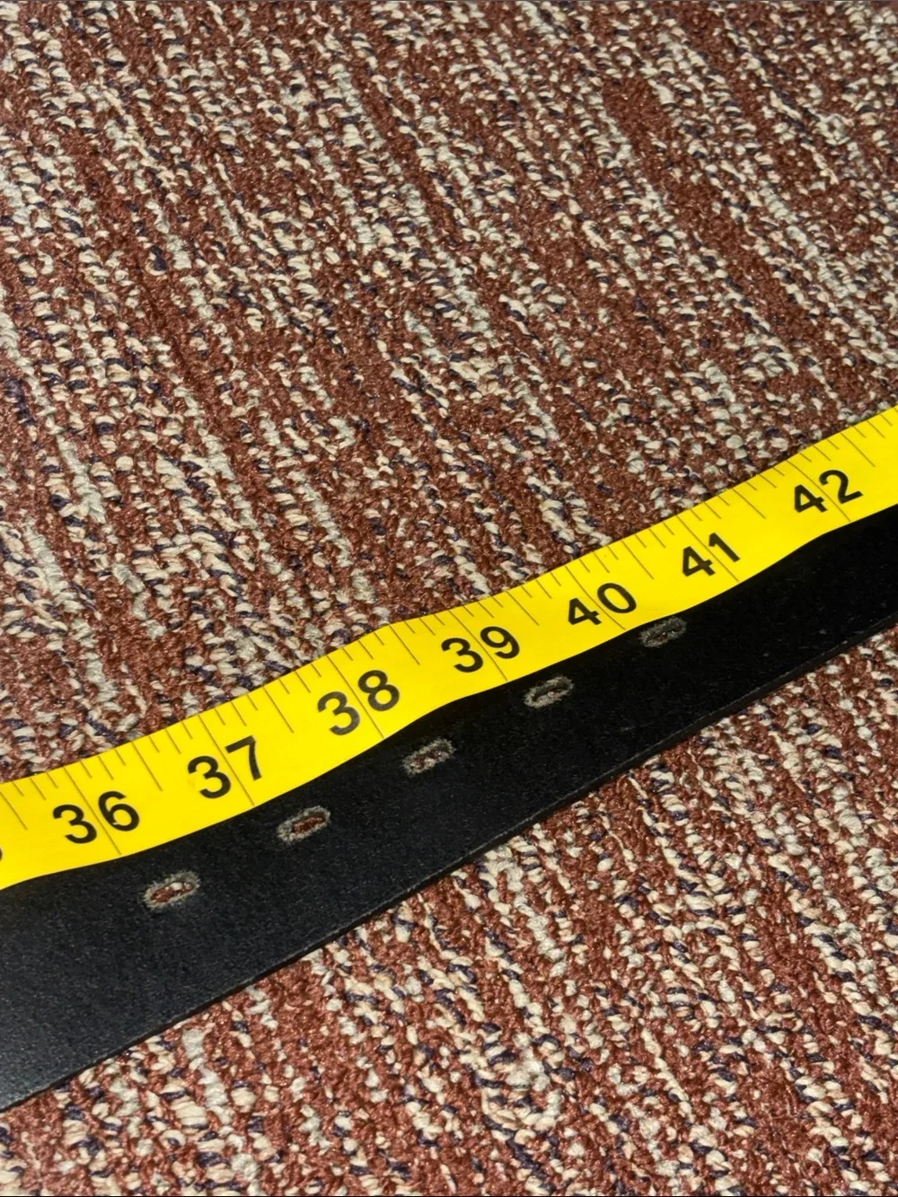 Black leather belt strap adjustable thick leather belt minimalist simple classic